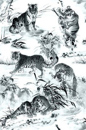 老虎印花华亿平台图片