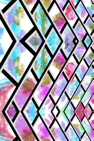 水彩肌理印花华亿平台图片