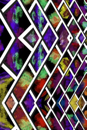 水彩肌理印花华亿平台图片