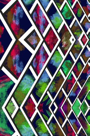 水彩肌理印花华亿平台图片