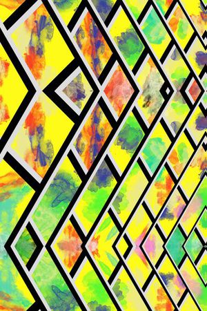 水彩肌理印花华亿平台图片