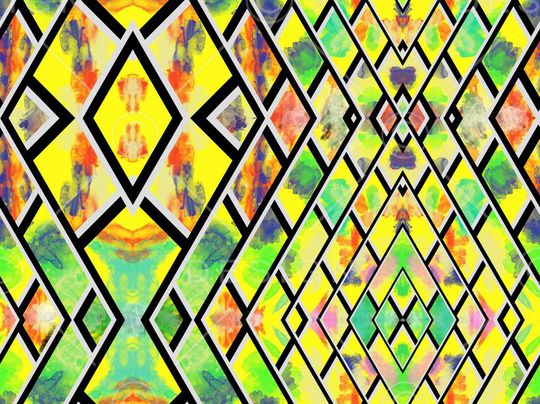 水彩肌理印花华亿平台图片