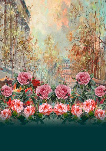 定位花印花华亿平台图片