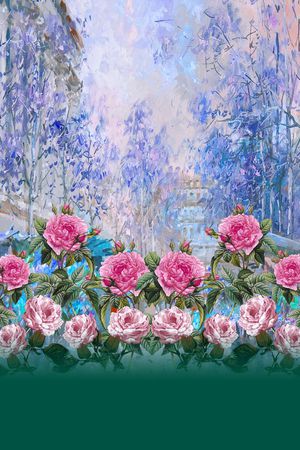 定位花印花华亿平台图片