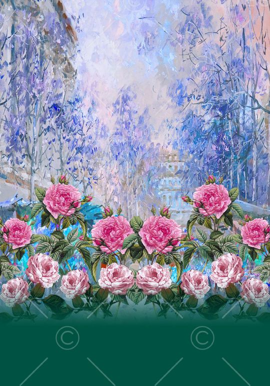 定位花印花华亿平台图片