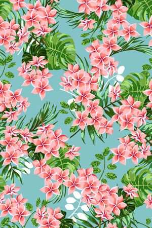 小清新花卉印花华亿平台图片