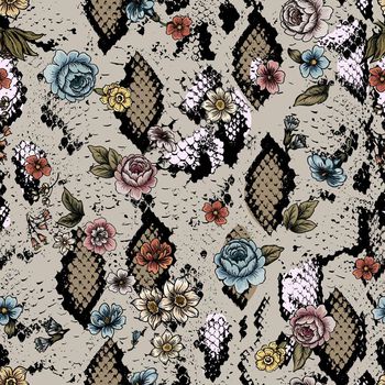 蛇皮印花华亿平台图片