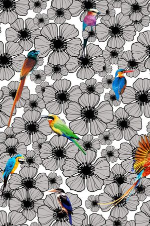 Fei-动物世界印花华亿平台图片