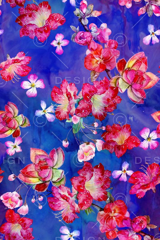 水彩印花华亿平台图片