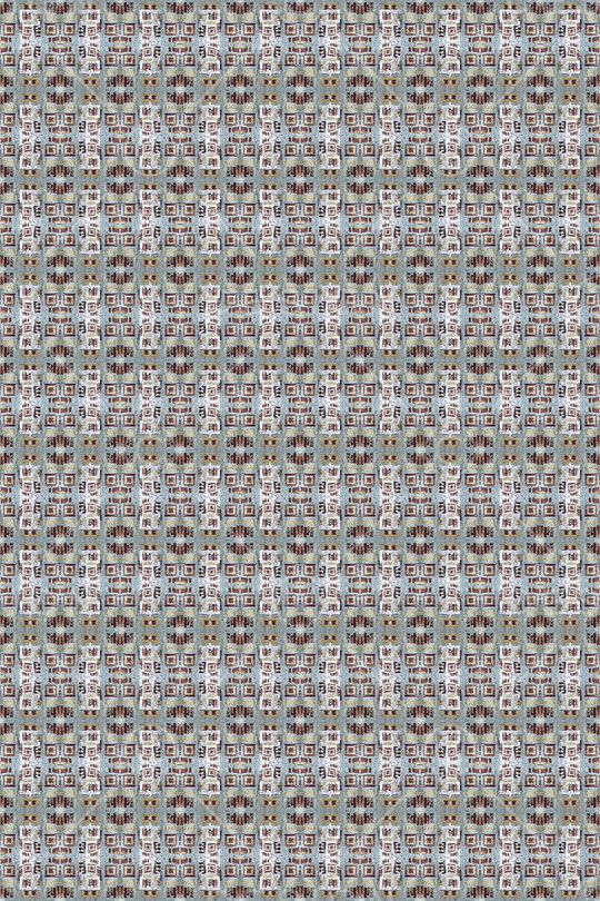 条纹混搭印花华亿平台图片