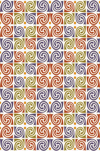 不规则几何印花华亿平台图片