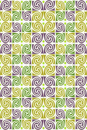 不规则几何印花华亿平台图片