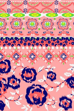 名族风印花华亿平台图片