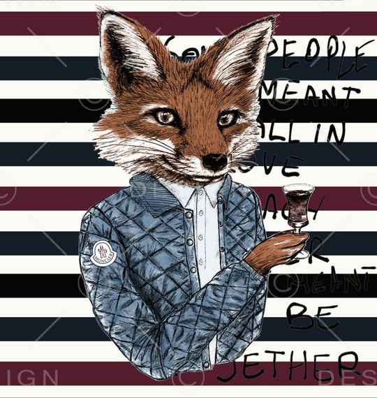 男装图案印花华亿平台图片