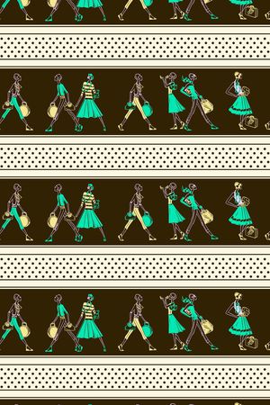 休闲民族风印花华亿平台图片