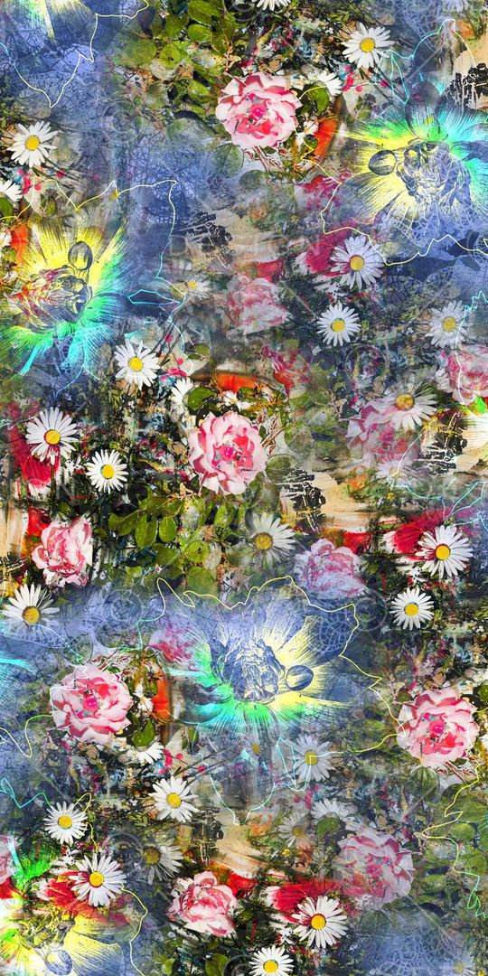 油画花卉印花华亿平台图片