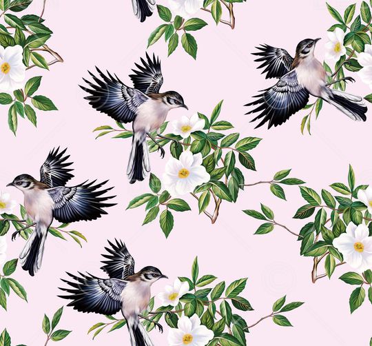 手绘树叶印花华亿平台图片