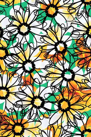 简约花卉印花华亿平台图片