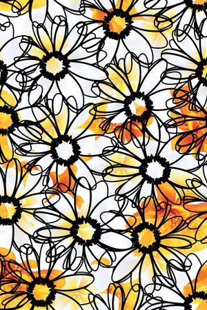 简约花卉印花华亿平台图片