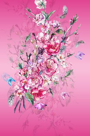 大朵印花华亿平台图片