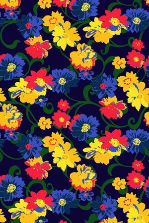 菊花印花华亿平台图片