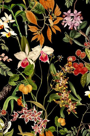 花朵印花华亿平台图片