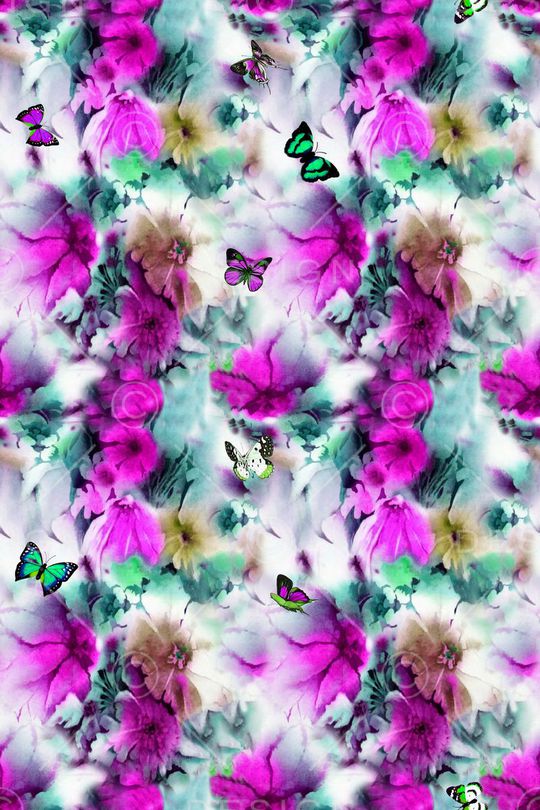 手绘印花华亿平台图片