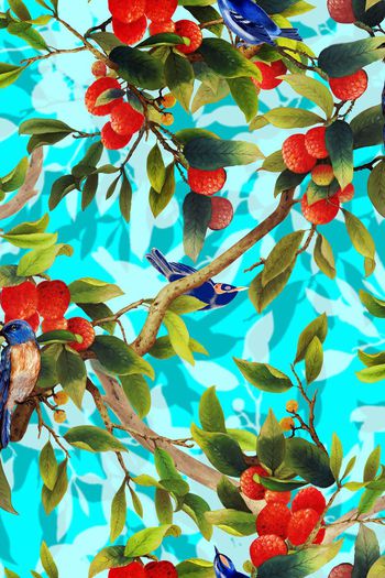 树子印花华亿平台图片