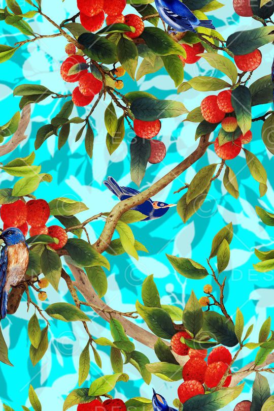 树子印花华亿平台图片