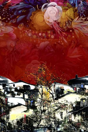 时尚印花华亿平台图片