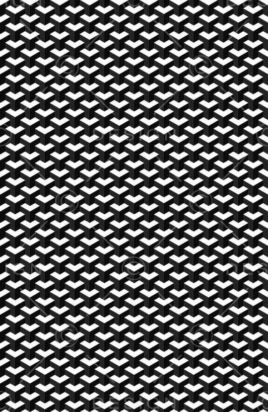 小方块印花华亿平台图片