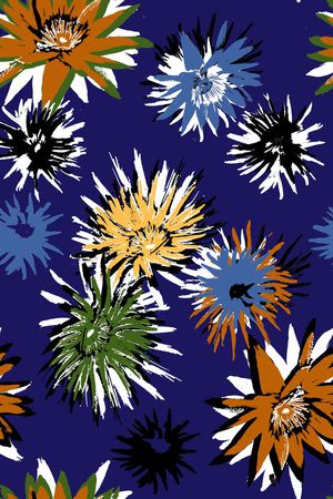 肌理笔触印花华亿平台图片