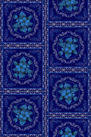 复古印花华亿平台图片