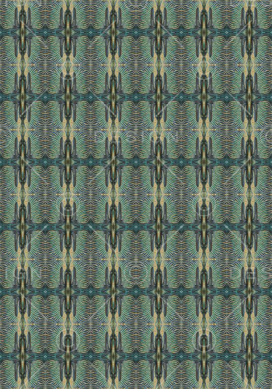 条纹混搭印花华亿平台图片