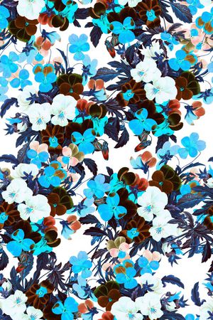 小清新印花华亿平台图片