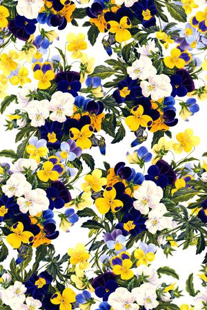 小清新印花华亿平台图片