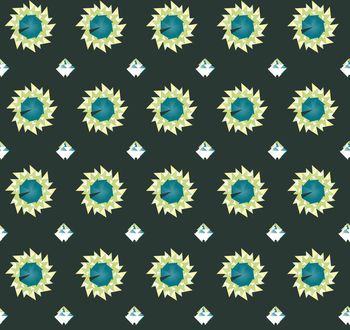 四方连续图案设计印花华亿平台图片