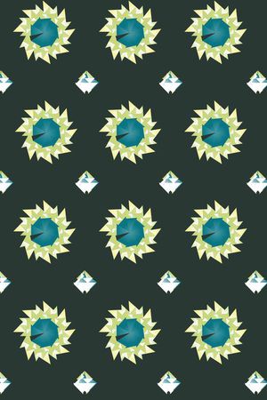 四方连续图案设计印花华亿平台图片