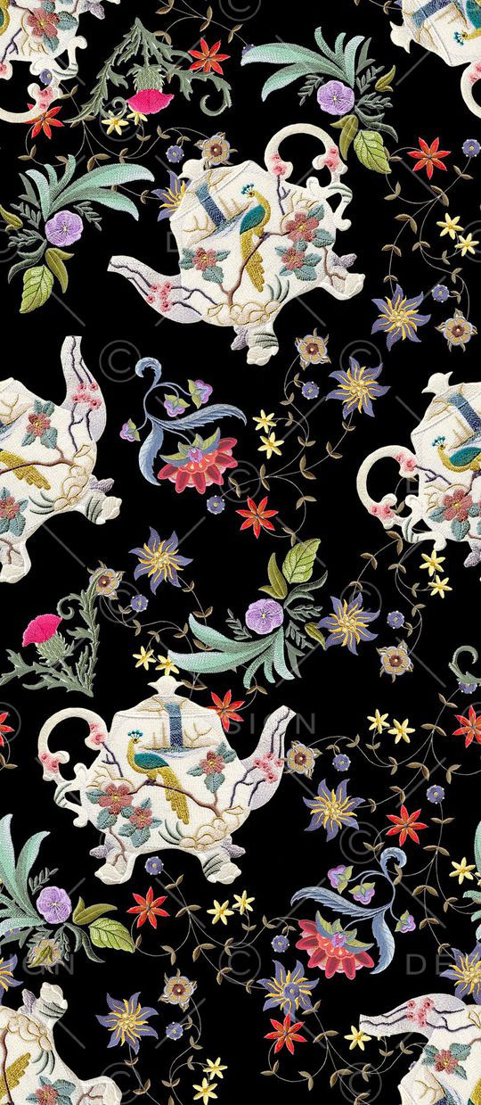 东方元素印花华亿平台图片