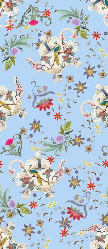 686680-民族刺绣茶壶花卉-c