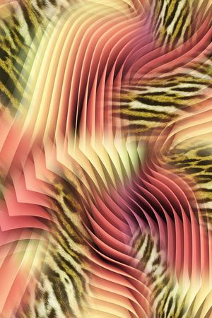 抽象印花华亿平台图片