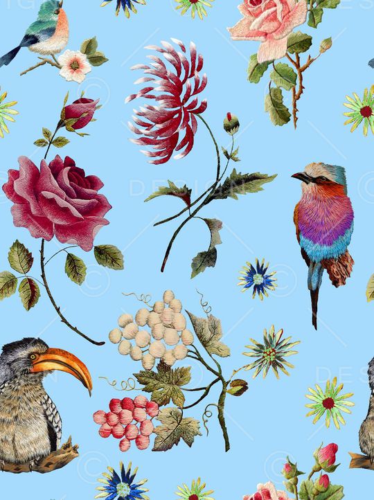 原创刺绣印花华亿平台图片