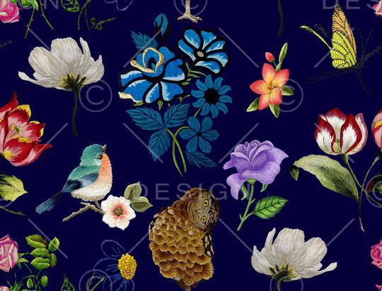 原创刺绣印花华亿平台图片