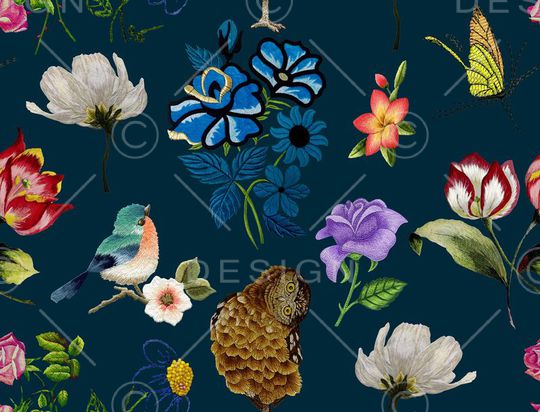 原创刺绣印花华亿平台图片