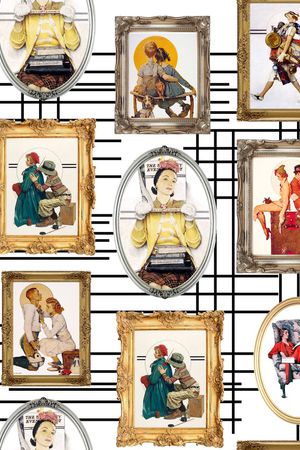 人物印花华亿平台图片