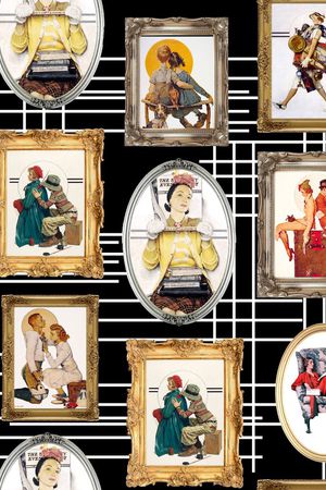 人物印花华亿平台图片