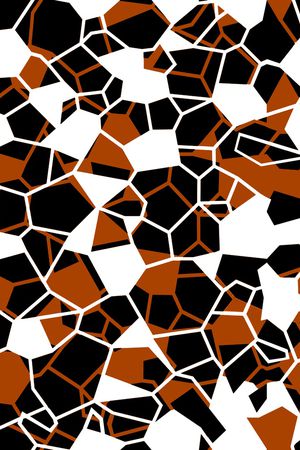 不规则几何、水立方印花华亿平台图片