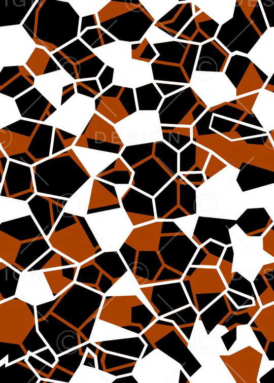 不规则几何、水立方印花华亿平台图片