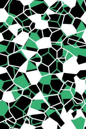 不规则几何、水立方印花华亿平台图片