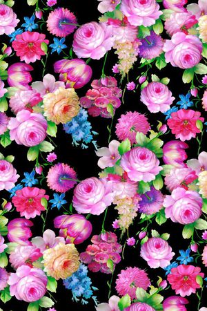 花朵印花华亿平台图片